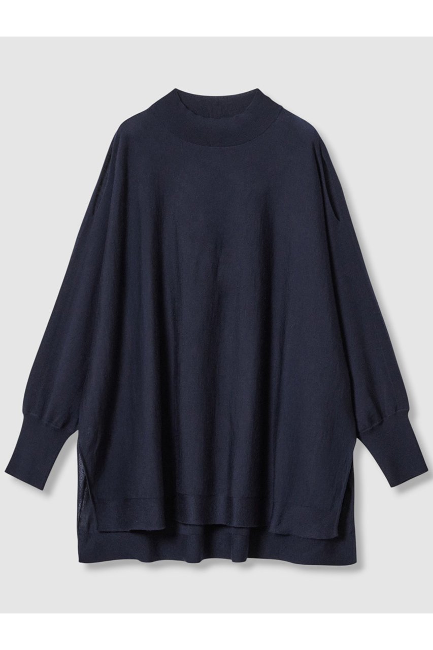 【アナイ/ANAYI】のメリノウールオーバーサイズ プルオーバー 人気、トレンドファッション・服の通販 founy(ファニー) 　ファッション　Fashion　レディースファッション　Fashion for Women　トップス・カットソー　Cut & Sew Tops　ニット　Knit Tops & Sweaters　カジュアルプルオーバー・ニットトップス　Pullovers & Knit Tops / Casual Pullovers　なめらか　Smooth, Silky Texture　スマート　Smart, Elegant　スリット　Slit, Slit Detail　セットアップ　Set-Up, Coordinated Outfit　ロング　Long, Long-Length　秋　Autumn　 other-1|ID: prp329100004643595 ipo3291000000035357306