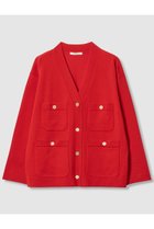 【アナイ/ANAYI】のエキストラファインメリノボクシー ジャケット カーディガン 人気、トレンドファッション・服の通販 founy(ファニー) ファッション Fashion レディースファッション Fashion for Women 2025年 2025 2025-2026秋冬・A/W Autumn/Winter 2025–26 AW25–26 なめらか Smooth, Silky Texture カーディガン Cardigan, Knitwear ジャケット Jacket, Outerwear ポケット Pocket, Pocket Detail 秋 Autumn A/W・秋冬 Autumn/Winter thumbnail オレンジ|ID: prp329100004643596 ipo3291000000033498217