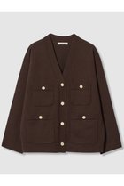 【アナイ/ANAYI】のエキストラファインメリノボクシー ジャケット カーディガン 人気、トレンドファッション・服の通販 founy(ファニー) ファッション Fashion レディースファッション Fashion for Women 2025年 2025 2025-2026秋冬・A/W Autumn/Winter 2025–26 AW25–26 なめらか Smooth, Silky Texture カーディガン Cardigan, Knitwear ジャケット Jacket, Outerwear ポケット Pocket, Pocket Detail 秋 Autumn A/W・秋冬 Autumn/Winter thumbnail ブラウン|ID: prp329100004643596 ipo3291000000033498218