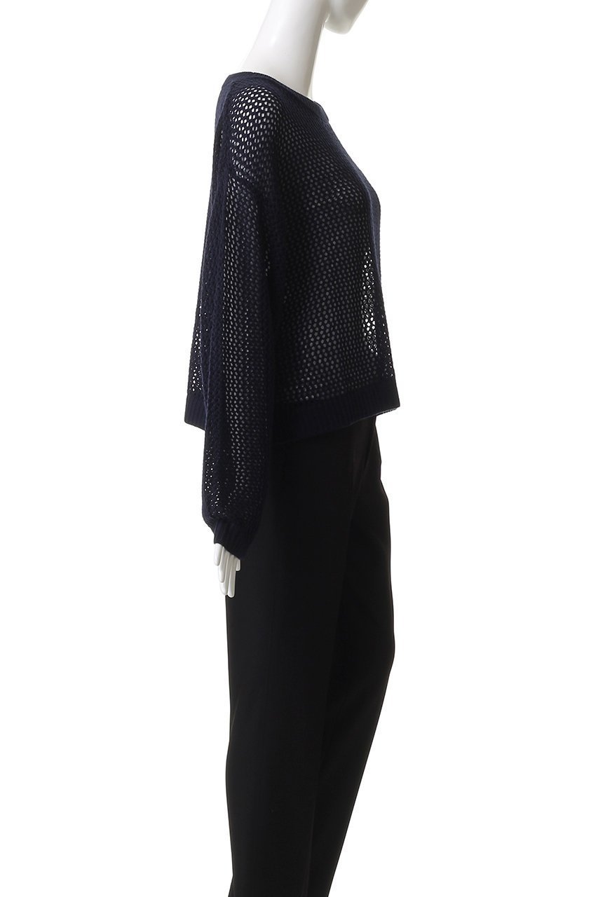 【ミズイロ インド/mizuiro ind】のmesh crew neck P/O プルオーバー 人気、トレンドファッション・服の通販 founy(ファニー) 　ファッション　Fashion　レディースファッション　Fashion for Women　トップス・カットソー　Cut & Sew Tops　ニット　Knit Tops & Sweaters　カジュアルプルオーバー・ニットトップス　Pullovers & Knit Tops / Casual Pullovers　2025年　2025　2025-2026秋冬・A/W　Autumn/Winter 2025–26 AW25–26　おすすめ　Recommended / Our Picks　インナー　Innerwear　ベーシック　Basic, Essential　メッシュ　Mesh, Net Fabric　A/W・秋冬　Autumn/Winter　other-3|ID: prp329100004643599 ipo3291000000033498242