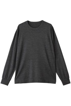 【スローン/SLOANE】の【UNISEX】ウール天竺 ニット長袖Tシャツ 大人の最旬トレンドファッション＆コーディネート founy(ファウニー) ファッション Fashion レディースファッション Fashion for Women トップス・カットソー Cut & Sew Tops ニット Knit Tops & Sweaters シャツ・ブラウス・オフィスカジュアル Elegant Blouses & Button-Ups ロングTシャツ・Tシャツ Longline T-Shirts & Tees カジュアルプルオーバー・ニットトップス Pullovers & Knit Tops / Casual Pullovers ユニセックス Unisex, Genderless なめらか Smooth, Silky Texture インナー Innerwear カフス Cuff Design シンプル Simple, Minimal ストレッチ Stretch, Stretchy Fabric 長袖 Long Sleeve, Full Sleeve |ID:prp329100004643601