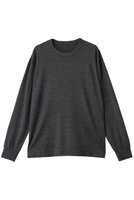 【スローン/SLOANE】の【UNISEX】ウール天竺 ニット長袖Tシャツ 大人の最旬トレンドファッション＆コーディネート founy(ファウニー) ファッション Fashion レディースファッション Fashion for Women トップス・カットソー Cut & Sew Tops ニット Knit Tops & Sweaters シャツ・ブラウス・オフィスカジュアル Elegant Blouses & Button-Ups ロングTシャツ・Tシャツ Longline T-Shirts & Tees カジュアルプルオーバー・ニットトップス Pullovers & Knit Tops / Casual Pullovers ユニセックス Unisex, Genderless なめらか Smooth, Silky Texture インナー Innerwear カフス Cuff Design シンプル Simple, Minimal ストレッチ Stretch, Stretchy Fabric 長袖 Long Sleeve, Full Sleeve |ID:prp329100004643601