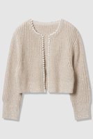 【ハウス オブ ロータス/HOUSE OF LOTUS】のハンドクロシェットボタンカーディガン 人気、トレンドファッション・服の通販 founy(ファニー) ファッション Fashion レディースファッション Fashion for Women トップス・カットソー Cut & Sew Tops ニット Knit Tops & Sweaters カーディガン・羽織り Layered Style Cardigans 2025年 2025 2025-2026秋冬・A/W Autumn/Winter 2025–26 AW25–26 アクセサリー Fashion Accessories カーディガン Cardigan, Knitwear ショート Short, Short Length スパンコール Sequins, Sequin Embellishment ダウン Down, Puffer ボレロ Bolero, Short Cardigan エレガント 上品 Elegant A/W・秋冬 Autumn/Winter |ID:prp329100004643604