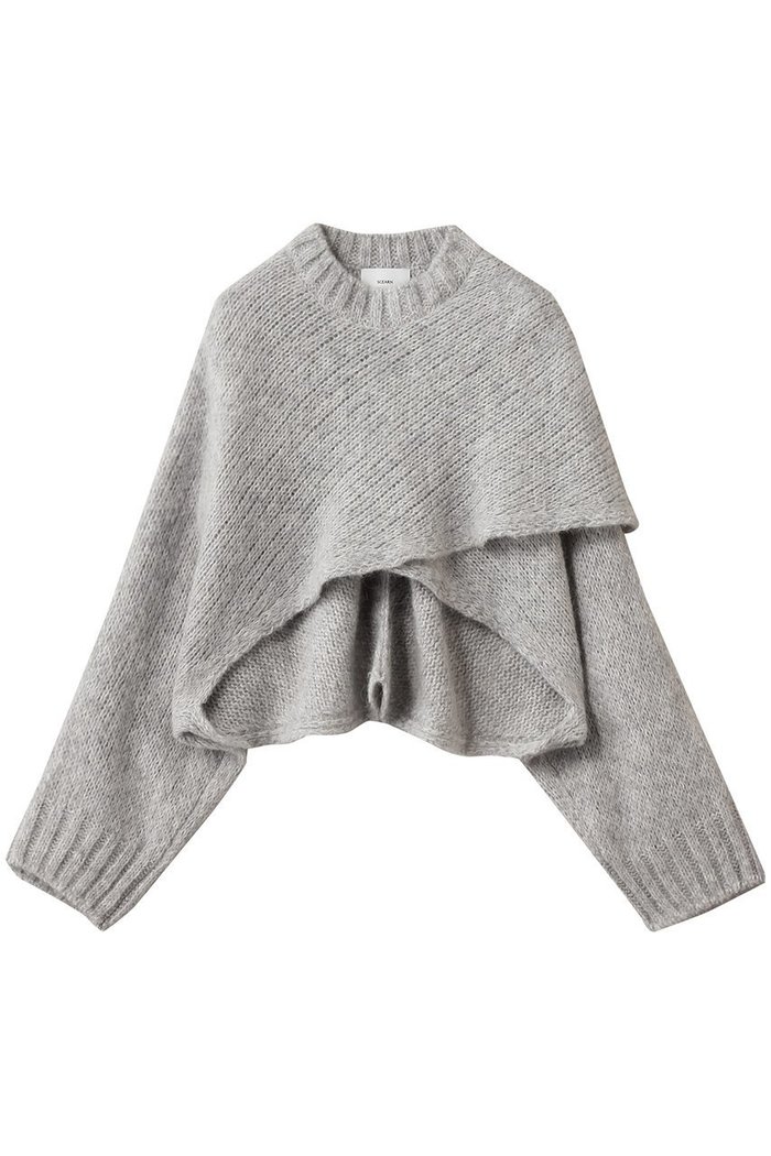 【セアン/SCEARN】のHAIRY BABY ALPACA ニット インテリア・キッズ・メンズ・レディースファッション・服の通販 founy(ファニー) https://founy.com/ ファッション Fashion レディースファッション Fashion for Women トップス・カットソー Cut & Sew Tops ニット Knit Tops & Sweaters カジュアルプルオーバー・ニットトップス Pullovers & Knit Tops / Casual Pullovers 2025年 2025 2025-2026秋冬・A/W Autumn/Winter 2025–26 AW25–26 ショート Short, Short Length シンプル Simple, Minimal ベビー Baby, Babywear リュクス Luxury, Elegant, High-End, Chic 再入荷 Restock / Back in Stock A/W・秋冬 Autumn/Winter |ID: prp329100004643606 ipo3291000000033498285