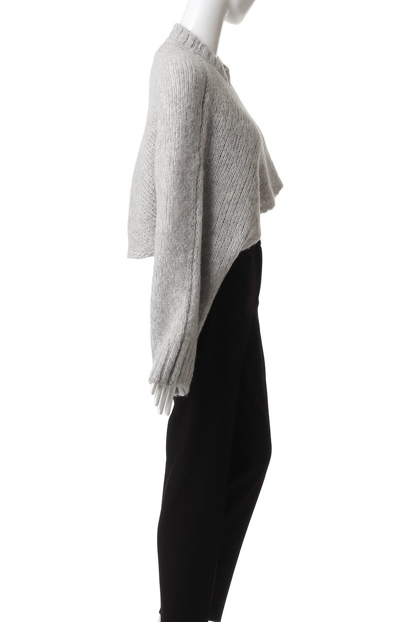 【セアン/SCEARN】のHAIRY BABY ALPACA ニット 人気、トレンドファッション・服の通販 founy(ファニー) ファッション Fashion レディースファッション Fashion for Women トップス・カットソー Cut & Sew Tops ニット Knit Tops & Sweaters カジュアルプルオーバー・ニットトップス Pullovers & Knit Tops / Casual Pullovers ショート Short, Short Length シンプル Simple, Minimal ベビー Baby, Babywear リュクス Luxury, Elegant, High-End, Chic other-3|ID: prp329100004643606 ipo3291000000035983179