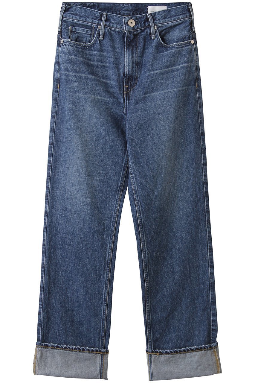 【アッパー ハイツ/upper hights】のTHE SHERRY ミッドライズテーパードデニムパンツ インテリア・キッズ・メンズ・レディースファッション・服の通販 founy(ファニー) 　ファッション　Fashion　レディースファッション　Fashion for Women　パンツ　Pants & Trousers　デニムパンツ・ジーンズ・美脚デニム　Denim Jeans & Pants　おすすめ　Recommended / Our Picks　クッション　Cushion, Throw Pillow　デニム　Denim, Jeans Material　定番　Standard, Basic Item　UMI|ID: prp329100004643609 ipo3291000000035947476