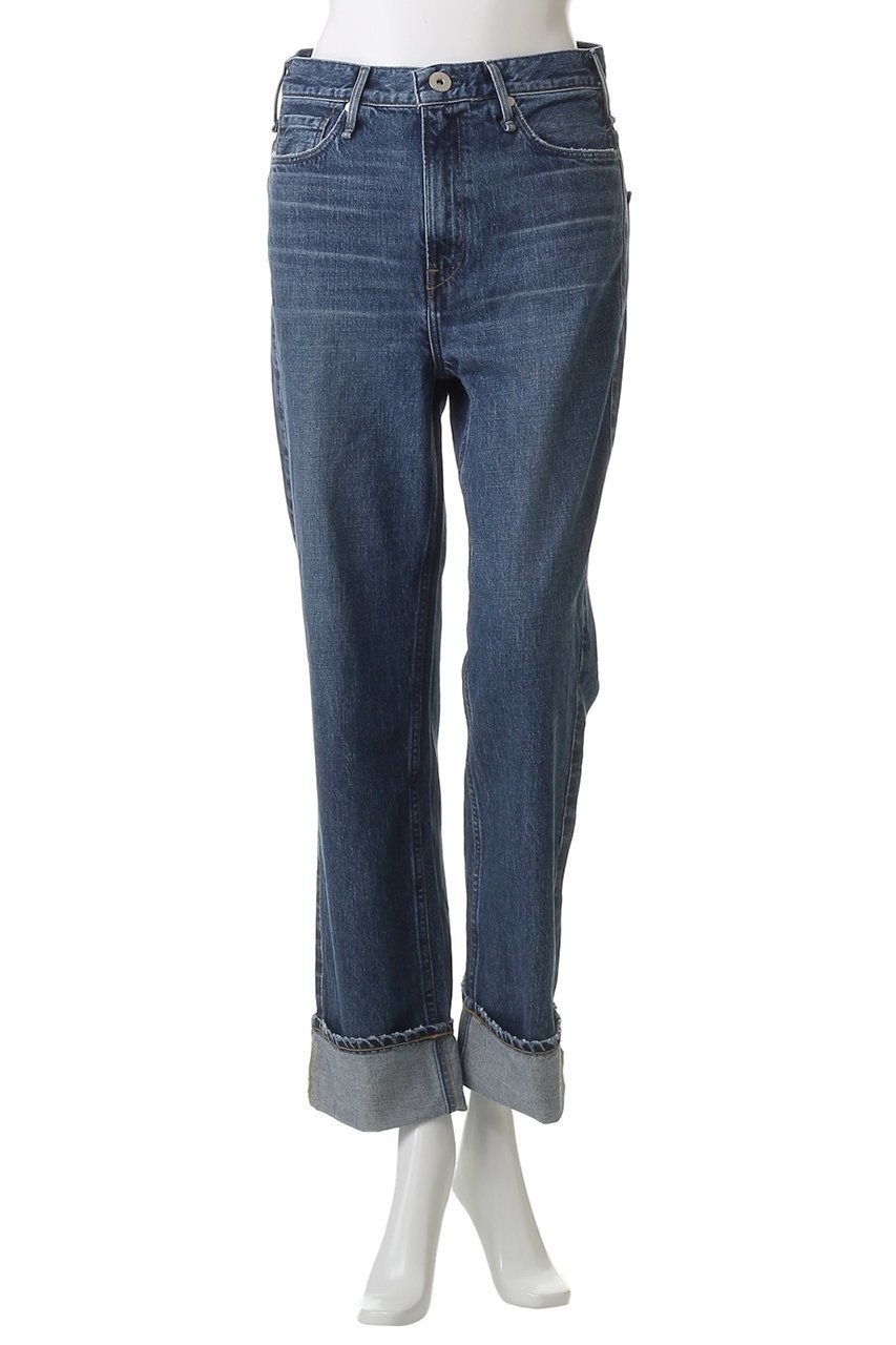 【アッパー ハイツ/upper hights】のTHE SHERRY ミッドライズテーパードデニムパンツ 人気、トレンドファッション・服の通販 founy(ファニー) 　ファッション　Fashion　レディースファッション　Fashion for Women　パンツ　Pants & Trousers　デニムパンツ・ジーンズ・美脚デニム　Denim Jeans & Pants　おすすめ　Recommended / Our Picks　クッション　Cushion, Throw Pillow　デニム　Denim, Jeans Material　定番　Standard, Basic Item　other-2|ID: prp329100004643609 ipo3291000000035947477