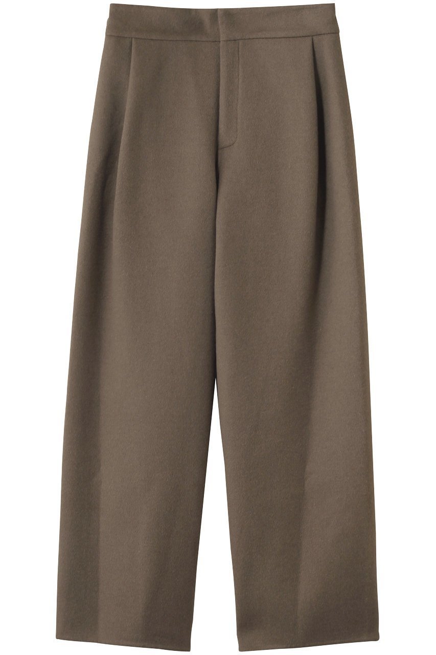 【セアン/SCEARN】のWOOLSPIBER DOUBLE FACE パンツ インテリア・キッズ・メンズ・レディースファッション・服の通販 founy(ファニー) 　ファッション　Fashion　レディースファッション　Fashion for Women　パンツ　Pants & Trousers　2025年　2025　2025-2026秋冬・A/W　Autumn/Winter 2025–26 AW25–26　シンプル　Simple, Minimal　ベーシック　Basic, Essential　A/W・秋冬　Autumn/Winter　Taupe Brown|ID: prp329100004643611 ipo3291000000033498326