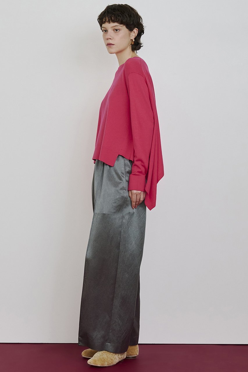 【ハウス オブ ロータス/HOUSE OF LOTUS】のピグメントバイオピンタックパンツ 人気、トレンドファッション・服の通販 founy(ファニー) 　ファッション　Fashion　レディースファッション　Fashion for Women　パンツ　Pants & Trousers　2025年　2025　2025-2026秋冬・A/W　Autumn/Winter 2025–26 AW25–26　サテン　Satin, Glossy Fabric　バランス　Balance, Style Balance　フロント　Front, Front Design　ワイド　Wide, Wide Fit　エレガント 上品　Elegant　今季　This Season, Current Season　A/W・秋冬　Autumn/Winter　other-3|ID: prp329100004643613 ipo3291000000033498356