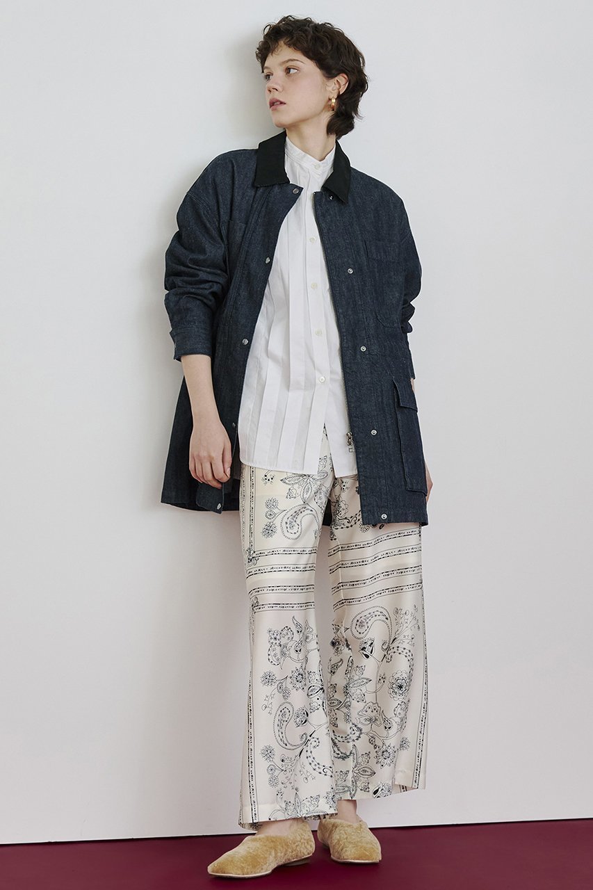 【ハウス オブ ロータス/HOUSE OF LOTUS】のスカーフプリントパンツ 人気、トレンドファッション・服の通販 founy(ファニー) 　ファッション　Fashion　レディースファッション　Fashion for Women　パンツ　Pants & Trousers　2025年　2025　2025-2026秋冬・A/W　Autumn/Winter 2025–26 AW25–26　サテン　Satin, Glossy Fabric　スカーフ　Scarf, Neckwear　ストレート　Straight, Straight Cut　プリント　Print, Printed Pattern　ペイズリー　Paisley, Ethnic Pattern　エレガント 上品　Elegant　A/W・秋冬　Autumn/Winter　other-5|ID: prp329100004643614 ipo3291000000033498364