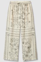 【ハウス オブ ロータス/HOUSE OF LOTUS】のスカーフプリントパンツ オフホワイト|ID: prp329100004643614 ipo3291000000035477334