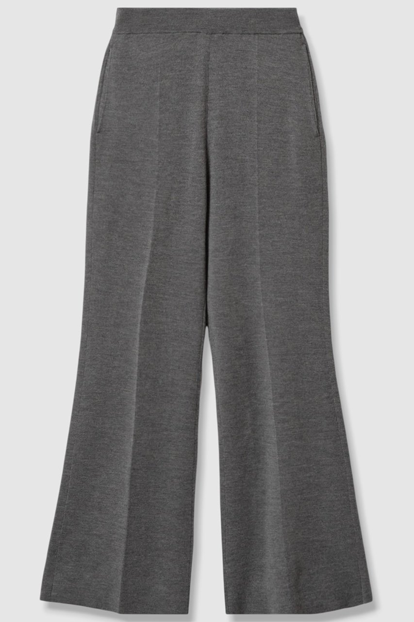 【アナイ/ANAYI】のメリノウールスムースニットパンツ インテリア・キッズ・メンズ・レディースファッション・服の通販 founy(ファニー) 　ファッション　Fashion　レディースファッション　Fashion for Women　パンツ　Pants & Trousers　2025年　2025　2025-2026秋冬・A/W　Autumn/Winter 2025–26 AW25–26　なめらか　Smooth, Silky Texture　セットアップ　Set-Up, Coordinated Outfit　ポケット　Pocket, Pocket Detail　A/W・秋冬　Autumn/Winter　チャコールグレー|ID: prp329100004643617 ipo3291000000033498383