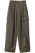 【クラネ/CLANE】のWIDE TUCK WORK PANTS/パンツ KHAKI|ID: prp329100004643619 ipo3291000000035357409