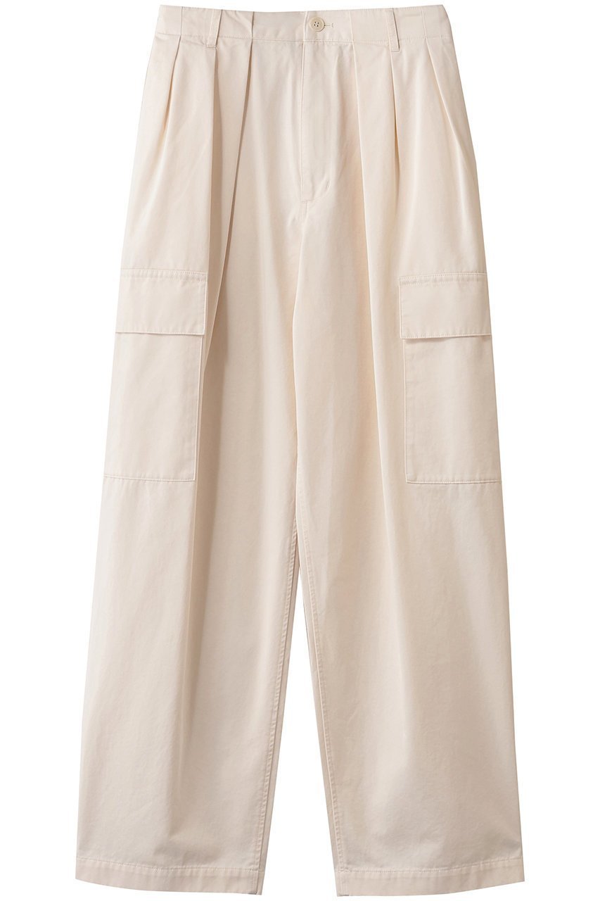 【クラネ/CLANE】のWIDE TUCK WORK PANTS/パンツ インテリア・キッズ・メンズ・レディースファッション・服の通販 founy(ファニー) 　ファッション　Fashion　レディースファッション　Fashion for Women　パンツ　Pants & Trousers　おすすめ　Recommended / Our Picks　ワーク　Workwear, Utility Style　エレガント 上品　Elegant　IVORY|ID: prp329100004643619 ipo3291000000035947512