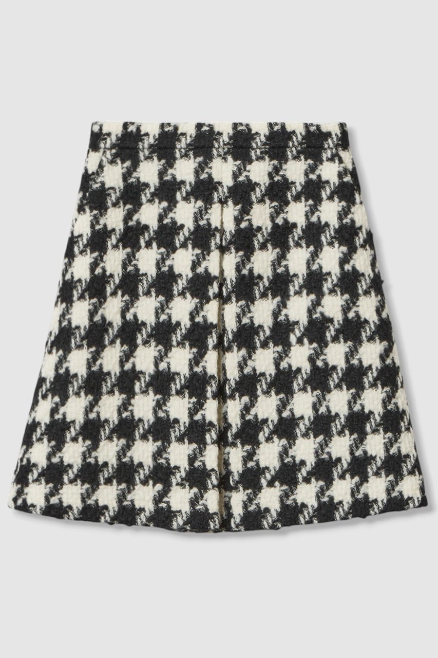 【アルアバイル/allureville】の【LOULOU WILLOUGHBY】ロービング千鳥タックミニスカート インテリア・キッズ・メンズ・レディースファッション・服の通販 founy(ファニー) 　ファッション　Fashion　レディースファッション　Fashion for Women　スカート　Skirts　ミニスカート　Mini Skirts　おすすめ　Recommended / Our Picks　シンプル　Simple, Minimal　セットアップ　Set-Up, Coordinated Outfit　タイツ　Tights, Legwear　ミニスカート　Mini Skirt, Short Skirt　ロング　Long, Long-Length　A/W・秋冬　Autumn/Winter　ホワイト系|ID: prp329100004643622 ipo3291000000035947524