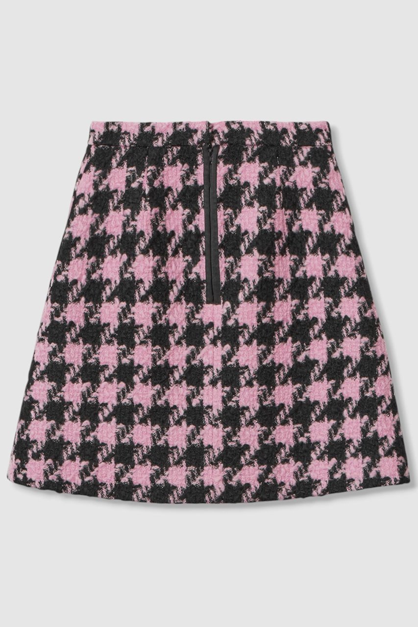 【アルアバイル/allureville】の【LOULOU WILLOUGHBY】ロービング千鳥タックミニスカート 人気、トレンドファッション・服の通販 founy(ファニー) 　ファッション　Fashion　レディースファッション　Fashion for Women　スカート　Skirts　ミニスカート　Mini Skirts　おすすめ　Recommended / Our Picks　シンプル　Simple, Minimal　セットアップ　Set-Up, Coordinated Outfit　タイツ　Tights, Legwear　ミニスカート　Mini Skirt, Short Skirt　ロング　Long, Long-Length　A/W・秋冬　Autumn/Winter　other-2|ID: prp329100004643622 ipo3291000000035947526