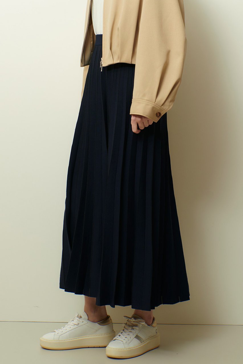 【アルアバイル/allureville】のソウバリシアーコンビプリーツスカート 人気、トレンドファッション・服の通販 founy(ファニー) 　ファッション　Fashion　レディースファッション　Fashion for Women　スカート　Skirts　プリーツスカート / 上品フェミニンスタイル　Pleated Skirts　ロングスカート　Long Skirts / Maxi & Midi Skirts　2025年　2025　2025-2026秋冬・A/W　Autumn/Winter 2025–26 AW25–26　コンビ　Combo, Combination Style　ストライプ　Stripe, Striped Pattern　プリーツ　Pleats, Pleated　ペチコート　Petticoat, Underskirt　ロング　Long, Long-Length　エレガント 上品　Elegant　A/W・秋冬　Autumn/Winter　other-4|ID: prp329100004643625 ipo3291000000033498444