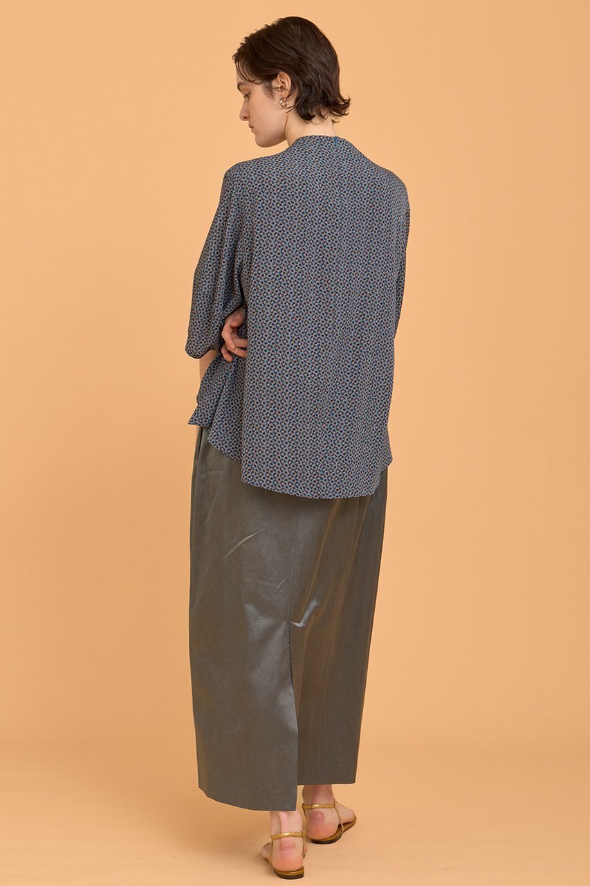 【ハウス オブ ロータス/HOUSE OF LOTUS】のピグメントバイオナロースカート 人気、トレンドファッション・服の通販 founy(ファニー) 　ファッション　Fashion　レディースファッション　Fashion for Women　スカート　Skirts　ロングスカート　Long Skirts / Maxi & Midi Skirts　2025年　2025　2025-2026秋冬・A/W　Autumn/Winter 2025–26 AW25–26　サテン　Satin, Glossy Fabric　バランス　Balance, Style Balance　ロング　Long, Long-Length　今季　This Season, Current Season　切替　Switching, Contrast Panel　A/W・秋冬　Autumn/Winter　other-8|ID: prp329100004643627 ipo3291000000033498473