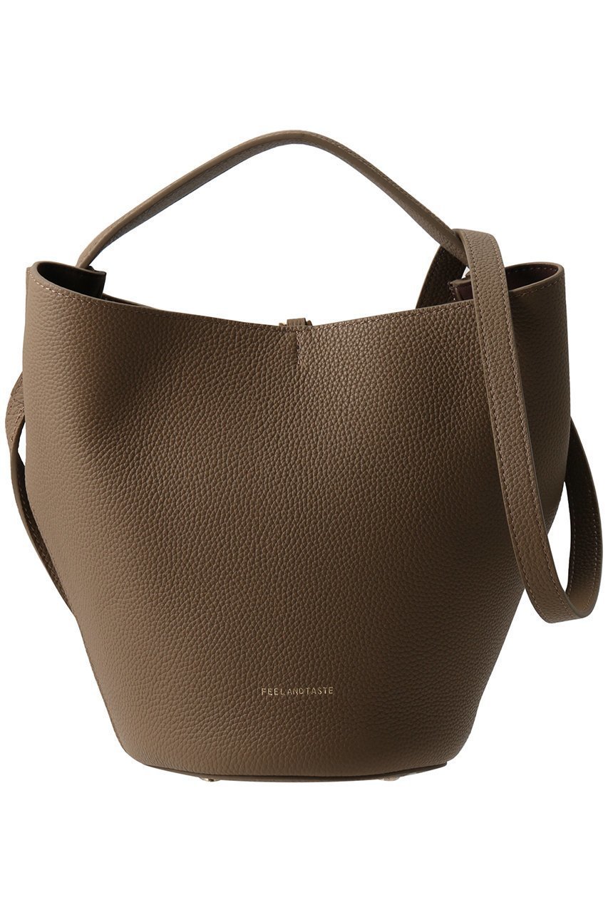 【プルミエ アロンディスモン/1er Arrondissement】の【FEEL AND TASTE】バッグ インテリア・キッズ・メンズ・レディースファッション・服の通販 founy(ファニー) 　ファッション　Fashion　レディースファッション　Fashion for Women　バッグ　Bags　ショルダー　Shoulder, Shoulder Strap　シンプル　Simple, Minimal　バケツ　Bucket, Bucket Style　フォルム　Silhouette, Form　トープ|ID: prp329100004644389 ipo3291000000036064017