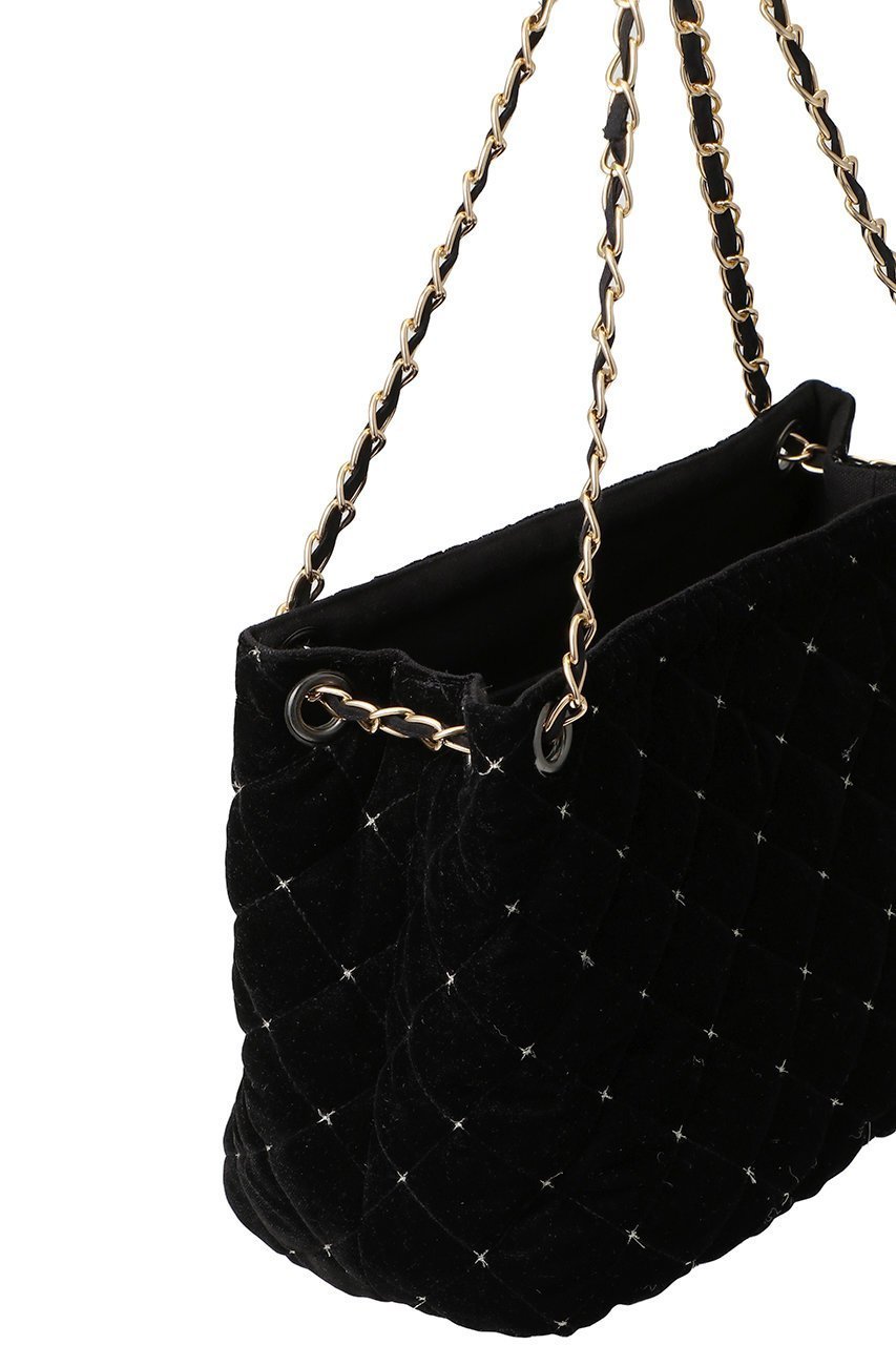 【マリュス/MALUS】の【ELLE SHOP限定】2WAY ベルベット ショルダーバッグ 人気、トレンドファッション・服の通販 founy(ファニー) 　ファッション　Fashion　レディースファッション　Fashion for Women　バッグ　Bags　2025年　2025　2025-2026秋冬・A/W　Autumn/Winter 2025–26 AW25–26　チェーン　Chain, Chain Strap　パーティ　Party, Party Style　ベルベット　Velvet, Velvety　リュクス　Luxury, Elegant, High-End, Chic　A/W・秋冬　Autumn/Winter　other-5|ID: prp329100004644390 ipo3291000000033510103