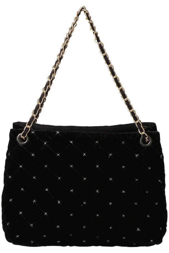 【マリュス/MALUS】の【ELLE SHOP限定】2WAY ベルベット ショルダーバッグ インテリア・キッズ・メンズ・レディースファッション・服の通販 founy(ファニー) https://founy.com/ ファッション Fashion レディースファッション Fashion for Women バッグ Bags チェーン Chain, Chain Strap パーティ Party, Party Style ベルベット Velvet, Velvety リュクス Luxury, Elegant, High-End, Chic |ID: prp329100004644390 ipo3291000000036517035