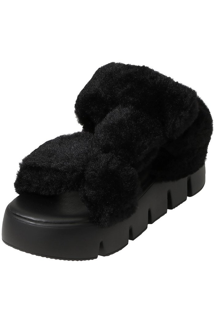 【スティーブマデン/STEVE MADDEN】のBONKERS-F ファー厚底サンダル インテリア・キッズ・メンズ・レディースファッション・服の通販 founy(ファニー) https://founy.com/ ファッション Fashion レディースファッション Fashion for Women カッティング Cutting Detail サンダル Sandals, Summer Shoes ソックス Socks, Hosiery タイツ Tights, Legwear 厚底 Platform Shoes |ID: prp329100004644396 ipo3291000000033510141