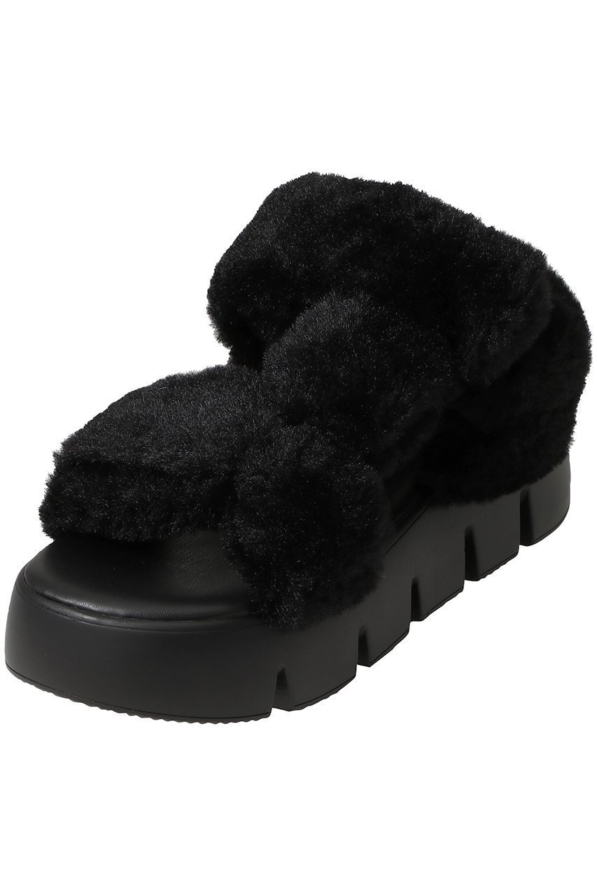 【スティーブマデン/STEVE MADDEN】のBONKERS-F ファー厚底サンダル 人気、トレンドファッション・服の通販 founy(ファニー) 　ファッション　Fashion　レディースファッション　Fashion for Women　カッティング　Cutting Detail　サンダル　Sandals, Summer Shoes　ソックス　Socks, Hosiery　タイツ　Tights, Legwear　再入荷　Restock / Back in Stock　厚底　Platform Shoes　 other-1|ID: prp329100004644396 ipo3291000000036064061
