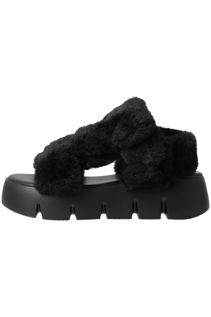 【スティーブマデン/STEVE MADDEN】のBONKERS-F ファー厚底サンダル 人気、トレンドファッション・服の通販 founy(ファニー) 　ファッション　Fashion　レディースファッション　Fashion for Women　カッティング　Cutting Detail　サンダル　Sandals, Summer Shoes　ソックス　Socks, Hosiery　タイツ　Tights, Legwear　再入荷　Restock / Back in Stock　厚底　Platform Shoes　other-2|ID: prp329100004644396 ipo3291000000036064064