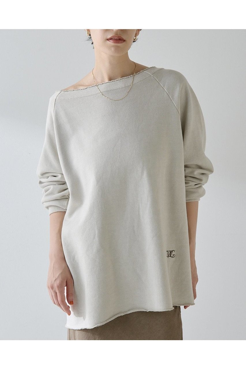 【ウィムガゼット/Whim Gazette】のオフショル裏毛プルオーバー 人気、トレンドファッション・服の通販 founy(ファニー) 　ファッション　Fashion　レディースファッション　Fashion for Women　トップス・カットソー　Cut & Sew Tops　シャツ・ブラウス・オフィスカジュアル　Elegant Blouses & Button-Ups　ロングTシャツ・Tシャツ　Longline T-Shirts & Tees　カジュアルプルオーバー・ニットトップス　Pullovers & Knit Tops / Casual Pullovers　カットソー・ベーシックTシャツ　Cut-and-Sewn Tops / Stretch Tees & Basics　2025年　2025　2025-2026秋冬・A/W　Autumn/Winter 2025–26 AW25–26　おすすめ　Recommended / Our Picks　スリーブ　Sleeve, Long Sleeve / Short Sleeve　バランス　Balance, Style Balance　ロング　Long, Long-Length　ヴィンテージ　Vintage Style　A/W・秋冬　Autumn/Winter　other-6|ID: prp329100004644400 ipo3291000000033510176