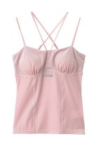 【プランク プロジェクト/PRANK PROJECT】のベロアカップインキャミ / Velour Cup-in Camisole PNK(ピンク)|ID: prp329100004644401 ipo3291000000036226347