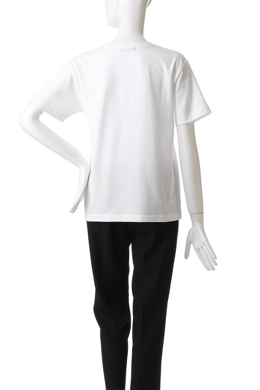 【アルアバイル/allureville】のクラッキング箔ロゴT 人気、トレンドファッション・服の通販 founy(ファニー) 　ファッション　Fashion　レディースファッション　Fashion for Women　トップス・カットソー　Cut & Sew Tops　シャツ・ブラウス・オフィスカジュアル　Elegant Blouses & Button-Ups　ロングTシャツ・Tシャツ　Longline T-Shirts & Tees　カットソー・ベーシックTシャツ　Cut-and-Sewn Tops / Stretch Tees & Basics　2025年　2025　2025-2026秋冬・A/W　Autumn/Winter 2025–26 AW25–26　ショート　Short, Short Length　スリーブ　Sleeve, Long Sleeve / Short Sleeve　プリント　Print, Printed Pattern　ランダム　Random, Irregular　半袖　Short Sleeve, Half Sleeve　A/W・秋冬　Autumn/Winter　other-4|ID: prp329100004644402 ipo3291000000033510194