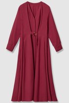 【アナイ/ANAYI】のウールジョーゼットフロントタック ワンピース 人気、トレンドファッション・服の通販 founy(ファニー) ファッション Fashion レディースファッション Fashion for Women ワンピース Dresses チュニック Tunic Tops & Dresses カフス Cuff Design シルク Silk, 100% Silk ジョーゼット Georgette, Semi-Sheer Fabric チュニック Tunic, Long Top デコルテ Décolleté, Neckline フレア Flare, Flared ペチコート Petticoat, Underskirt メタル Metal, Metal Parts ロング Long, Long-Length A/W・秋冬 Autumn/Winter 2025年 2025 2025-2026秋冬・A/W Autumn/Winter 2025–26 AW25–26 thumbnail レッド|ID: prp329100004644403 ipo3291000000033510199