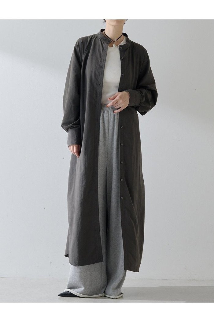 【ウィムガゼット/Whim Gazette】のナイロンシャツドレス インテリア・キッズ・メンズ・レディースファッション・服の通販 founy(ファニー) https://founy.com/ ファッション Fashion レディースファッション Fashion for Women ワンピース Dresses フォーマル・パーティードレス・結婚式用ドレス Elegant & Casual Dresses チュニック Tunic Tops & Dresses 2025年 2025 2025-2026秋冬・A/W Autumn/Winter 2025–26 AW25–26 ダブル Double, Double-Breasted チュニック Tunic, Long Top ミリタリー Military, Army Style ロング Long, Long-Length A/W・秋冬 Autumn/Winter |ID: prp329100004644411 ipo3291000000033510258