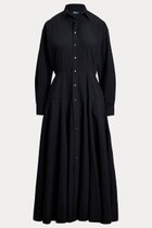 【ラルフローレン/RALPH LAUREN】の【POLO RALPH LAUREN】パネルド コットン キャンバス シャツドレス ブラック|ID:prp329100004644415