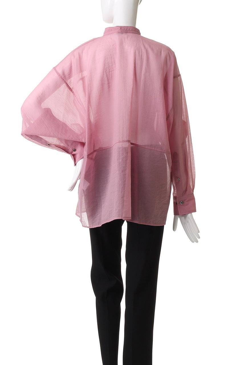 【クラネ/CLANE】のSHEER DOLMAN SHIRTS/シャツ/ブラウス 人気、トレンドファッション・服の通販 founy(ファニー) 　ファッション　Fashion　レディースファッション　Fashion for Women　トップス・カットソー　Cut & Sew Tops　シャツ・ブラウス・オフィスカジュアル　Elegant Blouses & Button-Ups　2025年　2025　2025-2026秋冬・A/W　Autumn/Winter 2025–26 AW25–26　スリーブ　Sleeve, Long Sleeve / Short Sleeve　ポケット　Pocket, Pocket Detail　リボン　Ribbon, Bow　ロング　Long, Long-Length　A/W・秋冬　Autumn/Winter　other-4|ID: prp329100004644422 ipo3291000000033510338