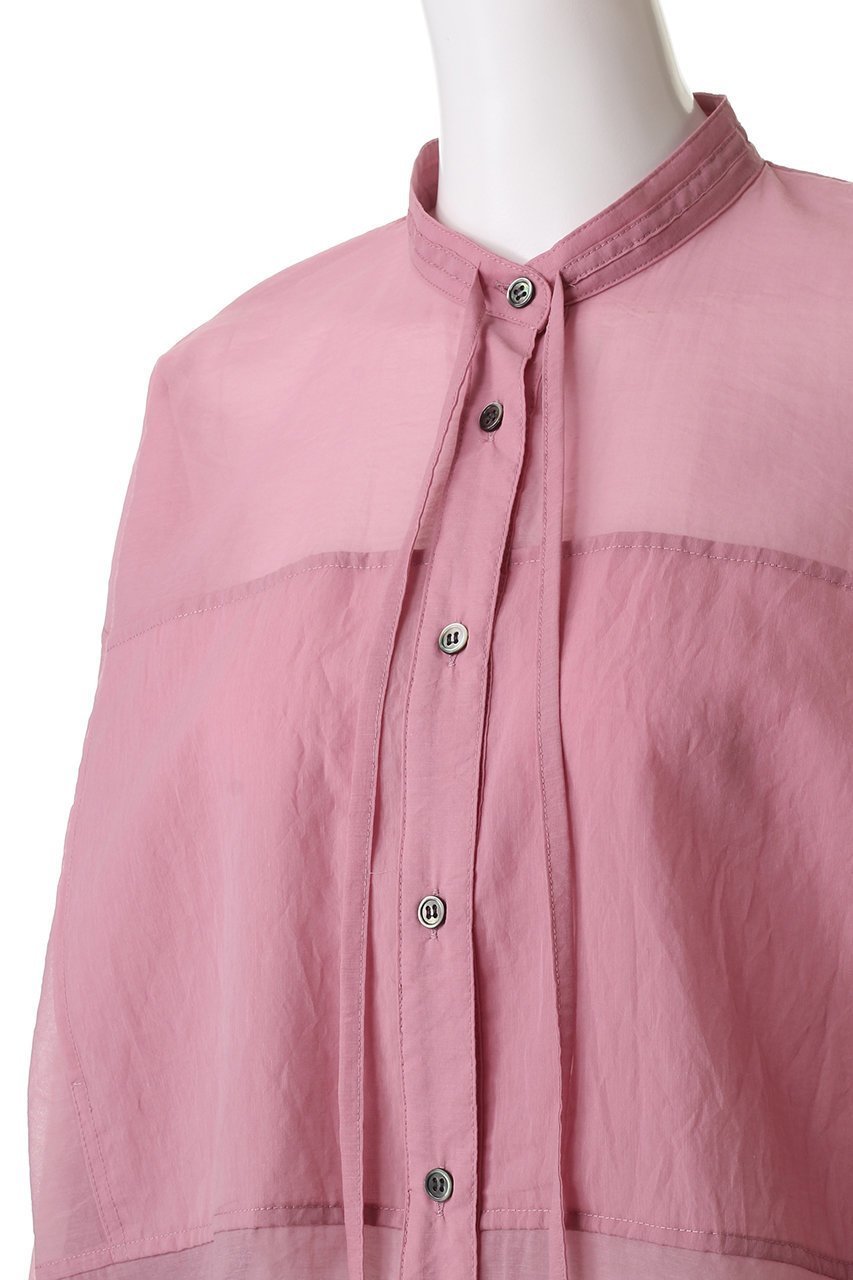 【クラネ/CLANE】のSHEER DOLMAN SHIRTS/シャツ/ブラウス 人気、トレンドファッション・服の通販 founy(ファニー) 　ファッション　Fashion　レディースファッション　Fashion for Women　トップス・カットソー　Cut & Sew Tops　シャツ・ブラウス・オフィスカジュアル　Elegant Blouses & Button-Ups　2025年　2025　2025-2026秋冬・A/W　Autumn/Winter 2025–26 AW25–26　スリーブ　Sleeve, Long Sleeve / Short Sleeve　ポケット　Pocket, Pocket Detail　リボン　Ribbon, Bow　ロング　Long, Long-Length　A/W・秋冬　Autumn/Winter　other-5|ID: prp329100004644422 ipo3291000000033510341