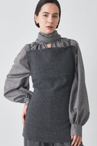 【ウィムガゼット/Whim Gazette】のウールピケトップ グレー|ID: prp329100004644424 ipo3291000000036064134