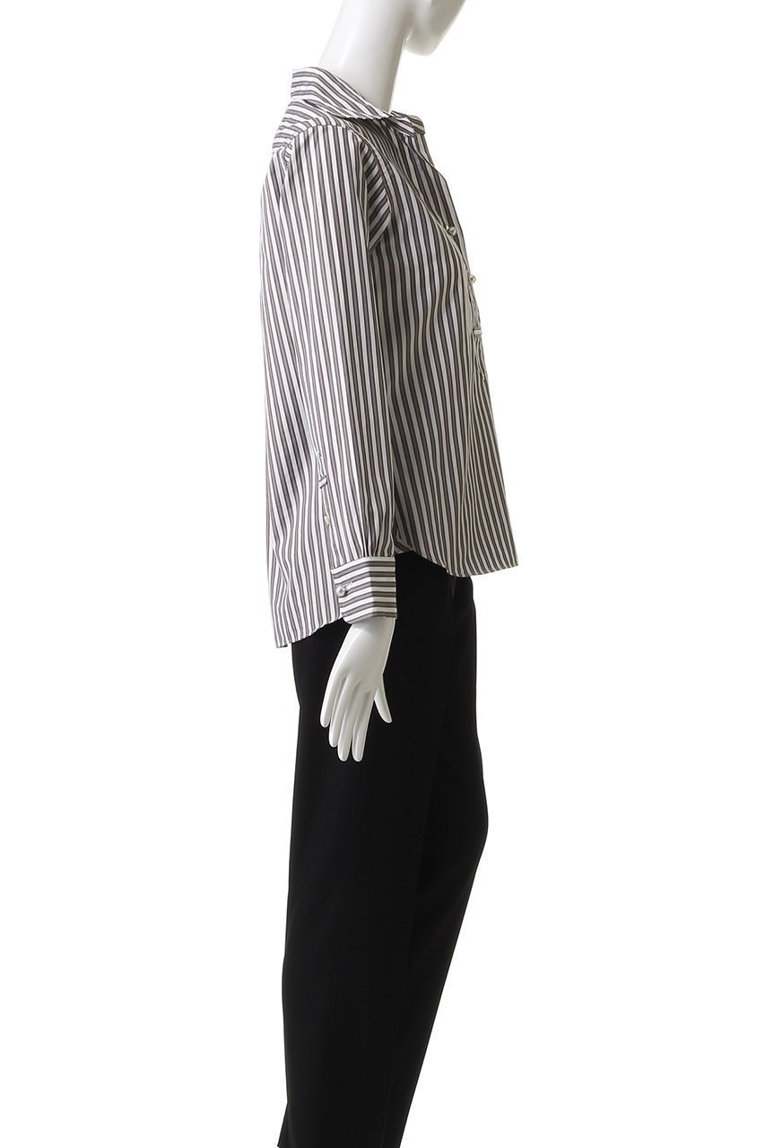 【マルティニーク/martinique】のブラウス 人気、トレンドファッション・服の通販 founy(ファニー) 　ファッション　Fashion　レディースファッション　Fashion for Women　トップス・カットソー　Cut & Sew Tops　シャツ・ブラウス・オフィスカジュアル　Elegant Blouses & Button-Ups　2025年　2025　2025-2026秋冬・A/W　Autumn/Winter 2025–26 AW25–26　イタリア　Italy　スリーブ　Sleeve, Long Sleeve / Short Sleeve　パール　Pearl, Pearl Accent　ロング　Long, Long-Length　エレガント 上品　Elegant　定番　Standard, Basic Item　A/W・秋冬　Autumn/Winter　other-3|ID: prp329100004644427 ipo3291000000033510379