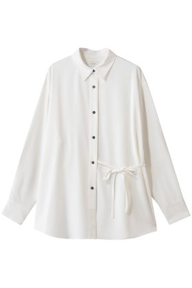 【マノフ/MANOF】 STRING BACK LAYERED SHIRTS シャツ・ブラウス人気、トレンドファッション・服の通販 founy(ファニー) ファッション Fashion レディースファッション Fashion for Women トップス・カットソー Cut & Sew Tops シャツ・ブラウス・オフィスカジュアル Elegant Blouses & Button-Ups とろみ Fluid, Flowy Fabric ギャザー Gathered, Ruffled シンプル Simple, Minimal ジョーゼット Georgette, Semi-Sheer Fabric スリーブ Sleeve, Long Sleeve / Short Sleeve リボン Ribbon, Bow ロング Long, Long-Length エレガント 上品 Elegant 定番 Standard, Basic Item |ID:prp329100004644431