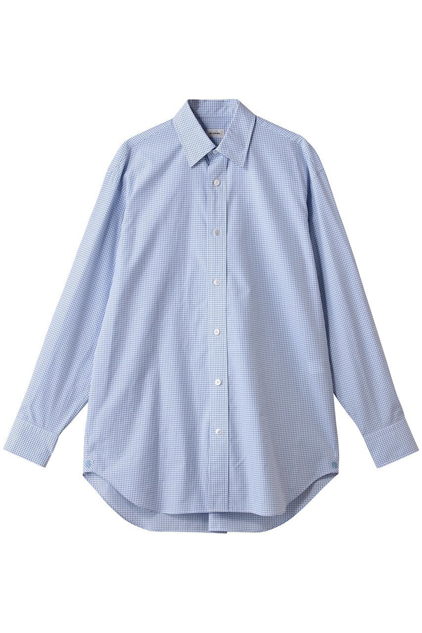 【ブラミンク/BLAMINK】のチェックレギュラーシャツ 人気、トレンドファッション・服の通販 founy(ファニー) 　ファッション　Fashion　レディースファッション　Fashion for Women　トップス・カットソー　Cut & Sew Tops　シャツ・ブラウス・オフィスカジュアル　Elegant Blouses & Button-Ups　2025年　2025　2025-2026秋冬・A/W　Autumn/Winter 2025–26 AW25–26　スリーブ　Sleeve, Long Sleeve / Short Sleeve　チェック　Check, Plaid, Tartan　トレンド　Trend, Trending Now　ベスト　Vest, Waistcoat　ロング　Long, Long-Length　A/W・秋冬　Autumn/Winter　 other-1|ID: prp329100004644433 ipo3291000000033510416