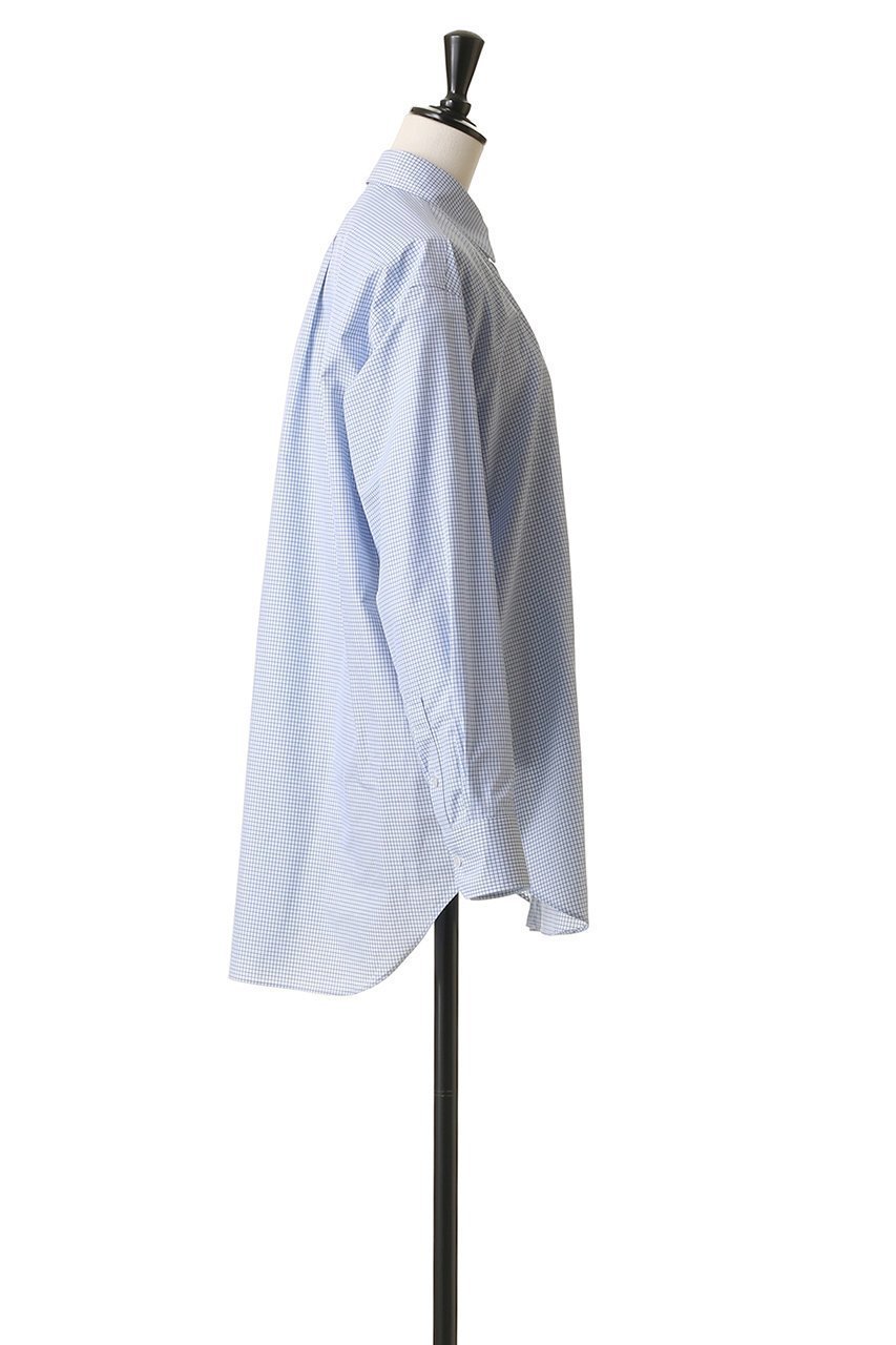 【ブラミンク/BLAMINK】のチェックレギュラーシャツ 人気、トレンドファッション・服の通販 founy(ファニー) 　ファッション　Fashion　レディースファッション　Fashion for Women　トップス・カットソー　Cut & Sew Tops　シャツ・ブラウス・オフィスカジュアル　Elegant Blouses & Button-Ups　2025年　2025　2025-2026秋冬・A/W　Autumn/Winter 2025–26 AW25–26　スリーブ　Sleeve, Long Sleeve / Short Sleeve　チェック　Check, Plaid, Tartan　トレンド　Trend, Trending Now　ベスト　Vest, Waistcoat　ロング　Long, Long-Length　A/W・秋冬　Autumn/Winter　other-3|ID: prp329100004644433 ipo3291000000033510419