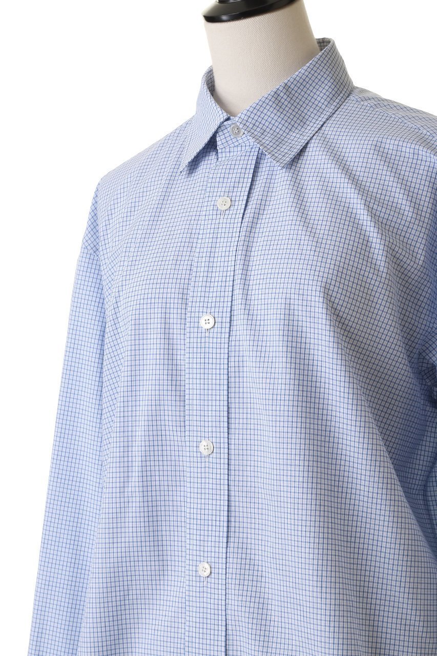 【ブラミンク/BLAMINK】のチェックレギュラーシャツ 人気、トレンドファッション・服の通販 founy(ファニー) 　ファッション　Fashion　レディースファッション　Fashion for Women　トップス・カットソー　Cut & Sew Tops　シャツ・ブラウス・オフィスカジュアル　Elegant Blouses & Button-Ups　2025年　2025　2025-2026秋冬・A/W　Autumn/Winter 2025–26 AW25–26　スリーブ　Sleeve, Long Sleeve / Short Sleeve　チェック　Check, Plaid, Tartan　トレンド　Trend, Trending Now　ベスト　Vest, Waistcoat　ロング　Long, Long-Length　A/W・秋冬　Autumn/Winter　other-5|ID: prp329100004644433 ipo3291000000033510422