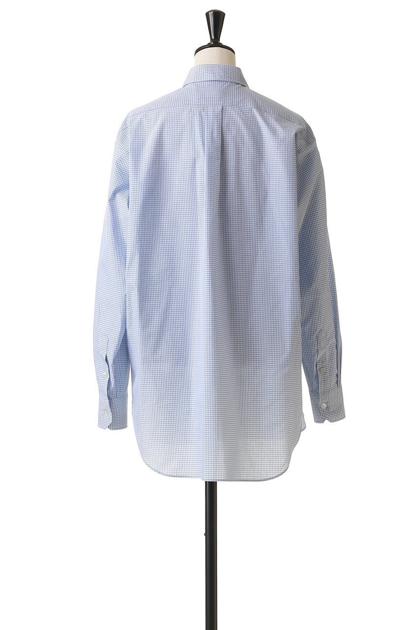 【ブラミンク/BLAMINK】のチェックレギュラーシャツ 人気、トレンドファッション・服の通販 founy(ファニー) 　ファッション　Fashion　レディースファッション　Fashion for Women　トップス・カットソー　Cut & Sew Tops　シャツ・ブラウス・オフィスカジュアル　Elegant Blouses & Button-Ups　スリーブ　Sleeve, Long Sleeve / Short Sleeve　チェック　Check, Plaid, Tartan　トレンド　Trend, Trending Now　ベスト　Vest, Waistcoat　ロング　Long, Long-Length　other-4|ID: prp329100004644433 ipo3291000000035966597