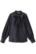 【アナイ/ANAYI】のライトデニムライクボウブラウス ブルー|ID: prp329100004644438 ipo3291000000036226394