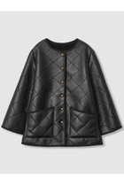 【アナイ/ANAYI】のフェイクムートンキルティングコート ブラック|ID: prp329100004644441 ipo3291000000035966620