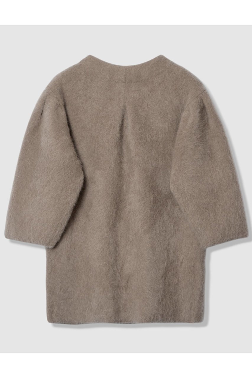 【アルアバイル/allureville】のシアリングニットコーディガン 人気、トレンドファッション・服の通販 founy(ファニー) ファッション Fashion レディースファッション Fashion for Women アウター Coat / Outerwear Collection コート・ロングコート・ピーコート Long Coats, Peacoats & More コーディガン Coatigan, Knit Coat ショート Short, Short Length フォックス Fox, Fox Fur ボトム Bottoms, Lower Wear ミドル Middle Length, Mid Height エレガント 上品 Elegant other-2|ID: prp329100004644442 ipo3291000000035857191