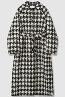 【アルアバイル/allureville】の【LOULOU WILLOUGHBY】ロービング千鳥ロングコート 人気、トレンドファッション・服の通販 founy(ファニー) ファッション Fashion レディースファッション Fashion for Women アウター Coat / Outerwear Collection コート・ロングコート・ピーコート Long Coats, Peacoats & More 2025年 2025 2025-2026秋冬・A/W Autumn/Winter 2025–26 AW25–26 おすすめ Recommended / Our Picks セットアップ Set-Up, Coordinated Outfit リボン Ribbon, Bow ロング Long, Long-Length A/W・秋冬 Autumn/Winter |ID:prp329100004644443