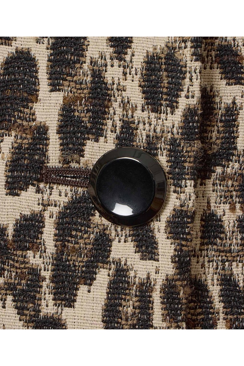 【アルアバイル/allureville】の【LOULOU WILLOUGHBY】ARGENTIレオパードジャガードコート 人気、トレンドファッション・服の通販 founy(ファニー) 　ファッション　Fashion　レディースファッション　Fashion for Women　アウター　Coat / Outerwear Collection　コート・ロングコート・ピーコート　Long Coats, Peacoats & More　イタリア　Italy　クラシック　Classic, Timeless Style　ジャカード／ジャガード　Jacquard, Woven Pattern　パターン　Pattern, Design Print　ヒョウ　Leopard, Animal Print　ロング　Long, Long-Length　エレガント 上品　Elegant　other-5|ID: prp329100004644444 ipo3291000000035966644