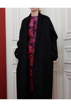 【アルアバイル/allureville】の【LOULOU WILLOUGHBY】MTRカシミヤロングコート 人気、トレンドファッション・服の通販 founy(ファニー) ファッション Fashion レディースファッション Fashion for Women アウター Coat / Outerwear Collection コート・ロングコート・ピーコート Long Coats, Peacoats & More 2025年 2025 2025-2026秋冬・A/W Autumn/Winter 2025–26 AW25–26 なめらか Smooth, Silky Texture イタリア Italy インナー Innerwear シルク Silk, 100% Silk ドレス Dress, One-Piece ポケット Pocket, Pocket Detail ラグジュアリー Luxury, Elegant ロング Long, Long-Length エレガント 上品 Elegant A/W・秋冬 Autumn/Winter thumbnail ブラック|ID: prp329100004644445 ipo3291000000033510522