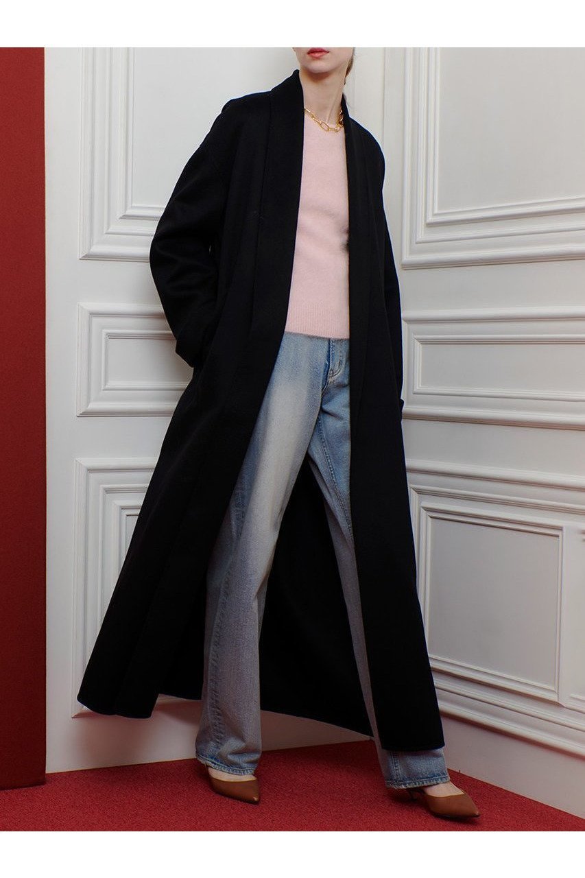【アルアバイル/allureville】の【LOULOU WILLOUGHBY】MTRカシミヤロングコート 人気、トレンドファッション・服の通販 founy(ファニー) 　ファッション　Fashion　レディースファッション　Fashion for Women　アウター　Coat / Outerwear Collection　コート・ロングコート・ピーコート　Long Coats, Peacoats & More　2025年　2025　2025-2026秋冬・A/W　Autumn/Winter 2025–26 AW25–26　なめらか　Smooth, Silky Texture　イタリア　Italy　インナー　Innerwear　シルク　Silk, 100% Silk　ドレス　Dress, One-Piece　ポケット　Pocket, Pocket Detail　ラグジュアリー　Luxury, Elegant　ロング　Long, Long-Length　エレガント 上品　Elegant　A/W・秋冬　Autumn/Winter　other-4|ID: prp329100004644445 ipo3291000000033510528